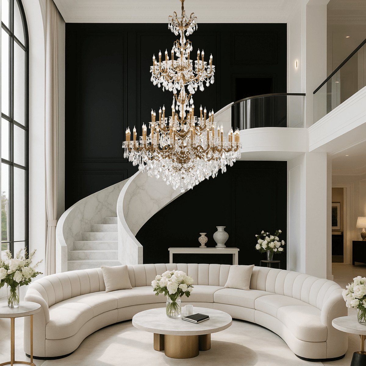 Versailles-Style Crystal Chandeliers for Luxury Interiors – HDLS