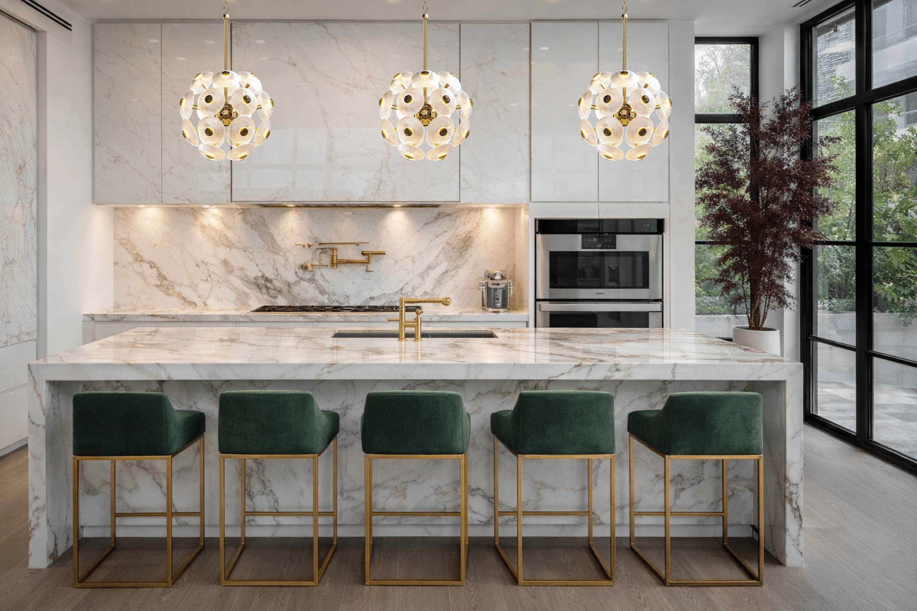 Best Lighting Fixtures for Kitchen Islands: Pendant, Linear & Chandeliers