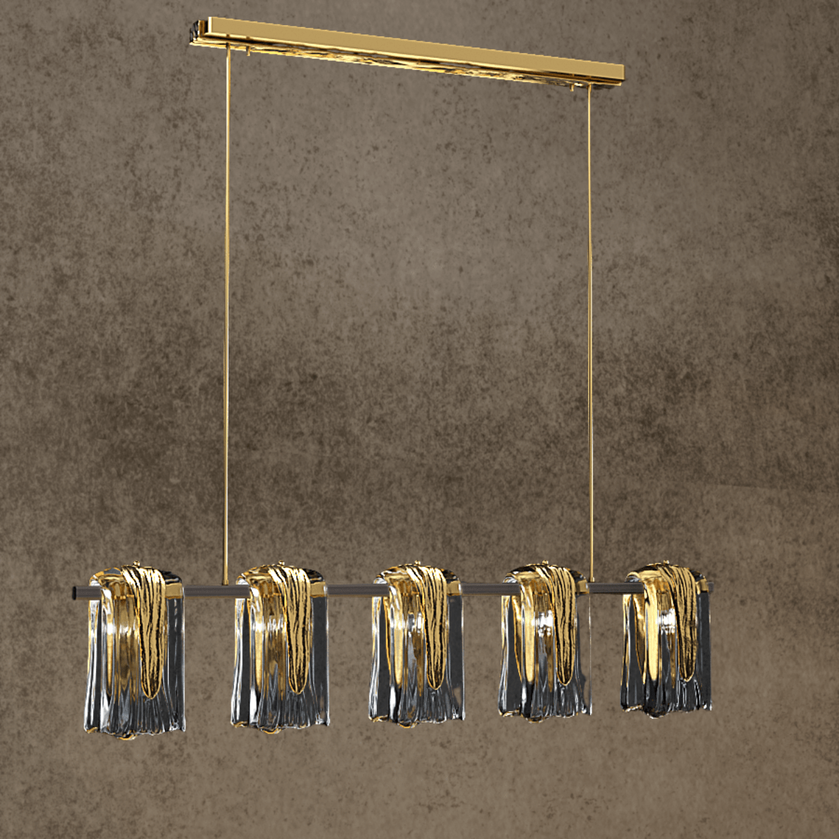 Largo 135 cm/53" x Alto 32 cm/12,5" / Matt Brown