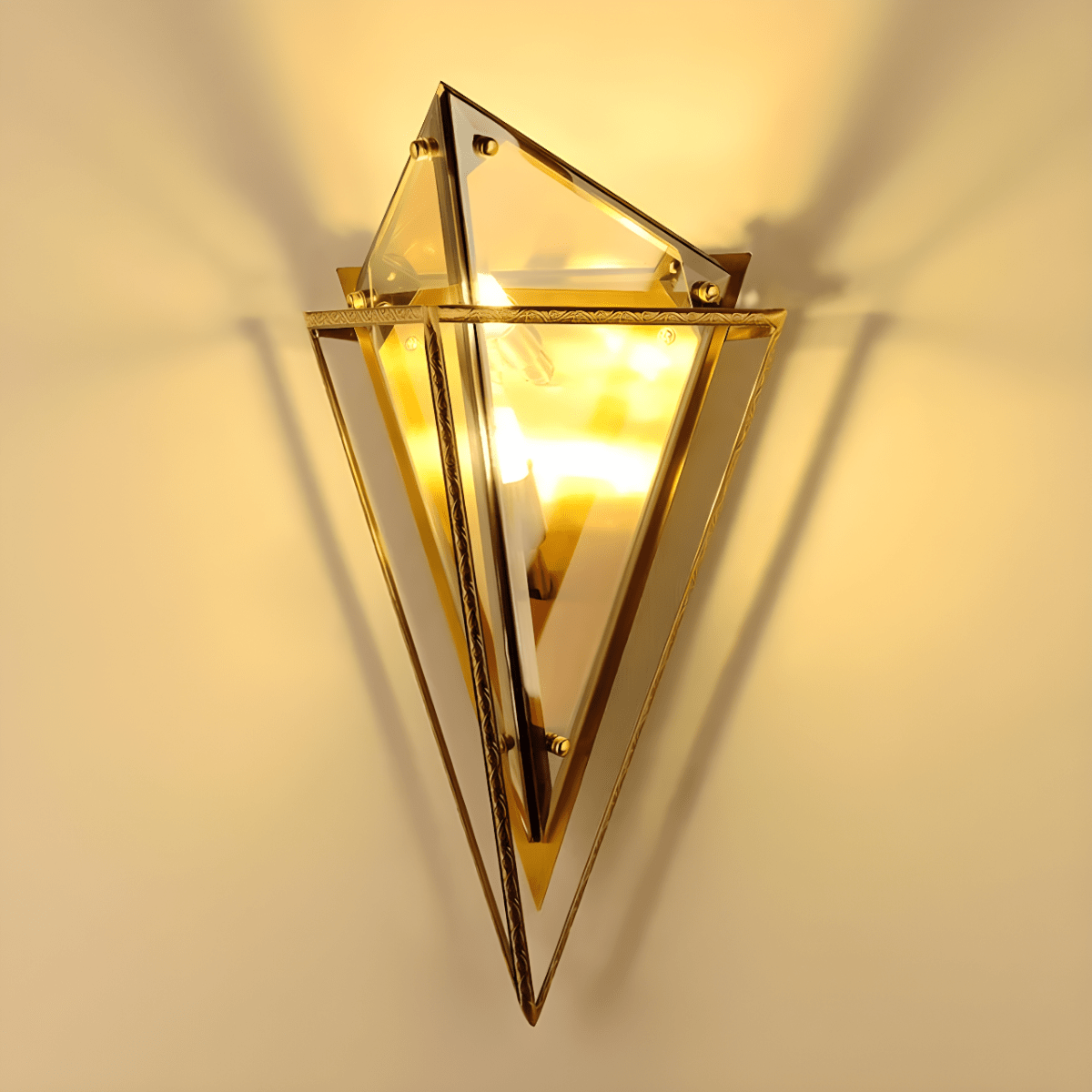 Geometric Brilliance Wall Light