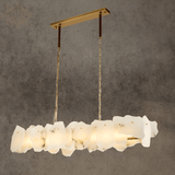 HDLS Lighting Ltd Chandelier Bella amor luxury marble rectangular chandelier.