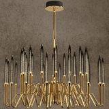 HDLS Lighting Ltd Chandelier Dia111cmxH54cm(32lights) Crown, Temporary Designer Chandelier