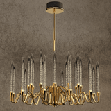 HDLS Lighting Ltd Chandelier Dia95cmxH54cm(24lights) Crown, Temporary Designer Chandelier