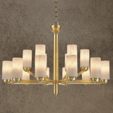 HDLS Lighting Ltd Chandelier Gilded Grace Chandelier – Spanish Marble and Copper Brilliance