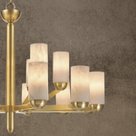 HDLS Lighting Ltd Chandelier Gilded Grace Chandelier – Spanish Marble and Copper Brilliance