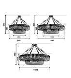 HDLS Lighting Ltd Chandelier Grace Crystal Chandelier