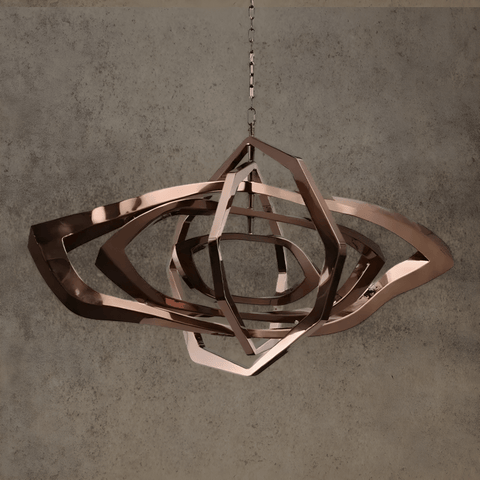 HDLS.Lighting LTD Chandelier Illuminate Your Home with the Caten Modern Metal Flush Mount Chandelier