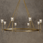 HDLS.Lighting LTD Chandelier Illuminate Your Home with the Laleh Polished Copper Pendant Light