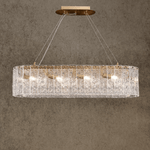 HDLS Lighting Ltd Chandelier Nina contemporary frosted crystal chandelier. SKU: hdls#906N988