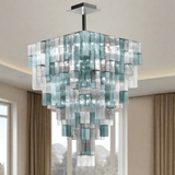 HDLS Lighting Ltd Chandelier Ocean Cascade Glass Chandelier