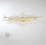 HDLS Lighting Ltd Chandelier Style B  L150xH65cm / White Light 6000K CONTEMPORARY LUXURY DESIGNER CHANDELIER.