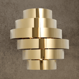 HDLS Lighting Ltd wall lamp Gold / 6-10W / Warm White (2700-3500K) Helix Aura Wall Lamp – Sculptural Brass Brilliance