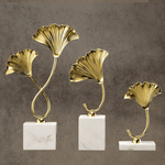 Home Decor Light Store accessories Table Decor Golden Leaf Designer Table Decoration. code: art#4001