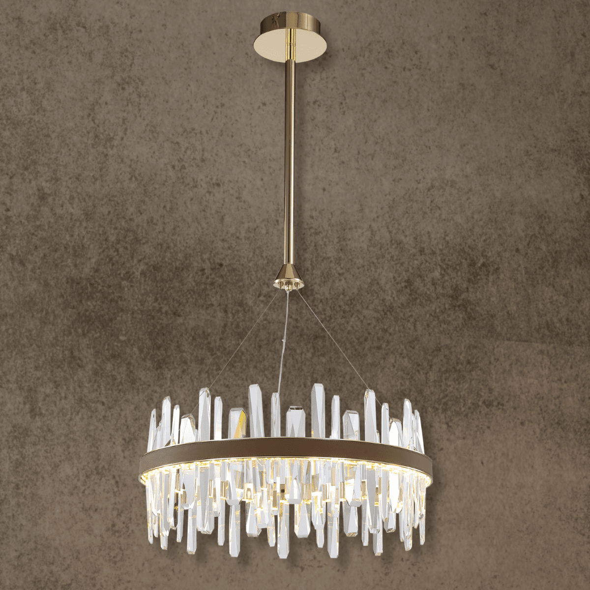 Manhattan Orbit Crystal Chandelier