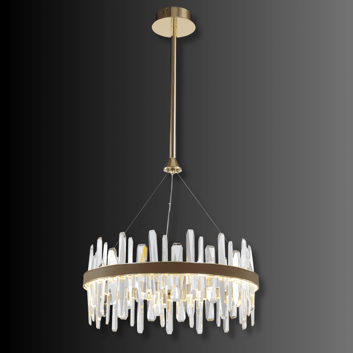 Manhattan Orbit Crystal Chandelier