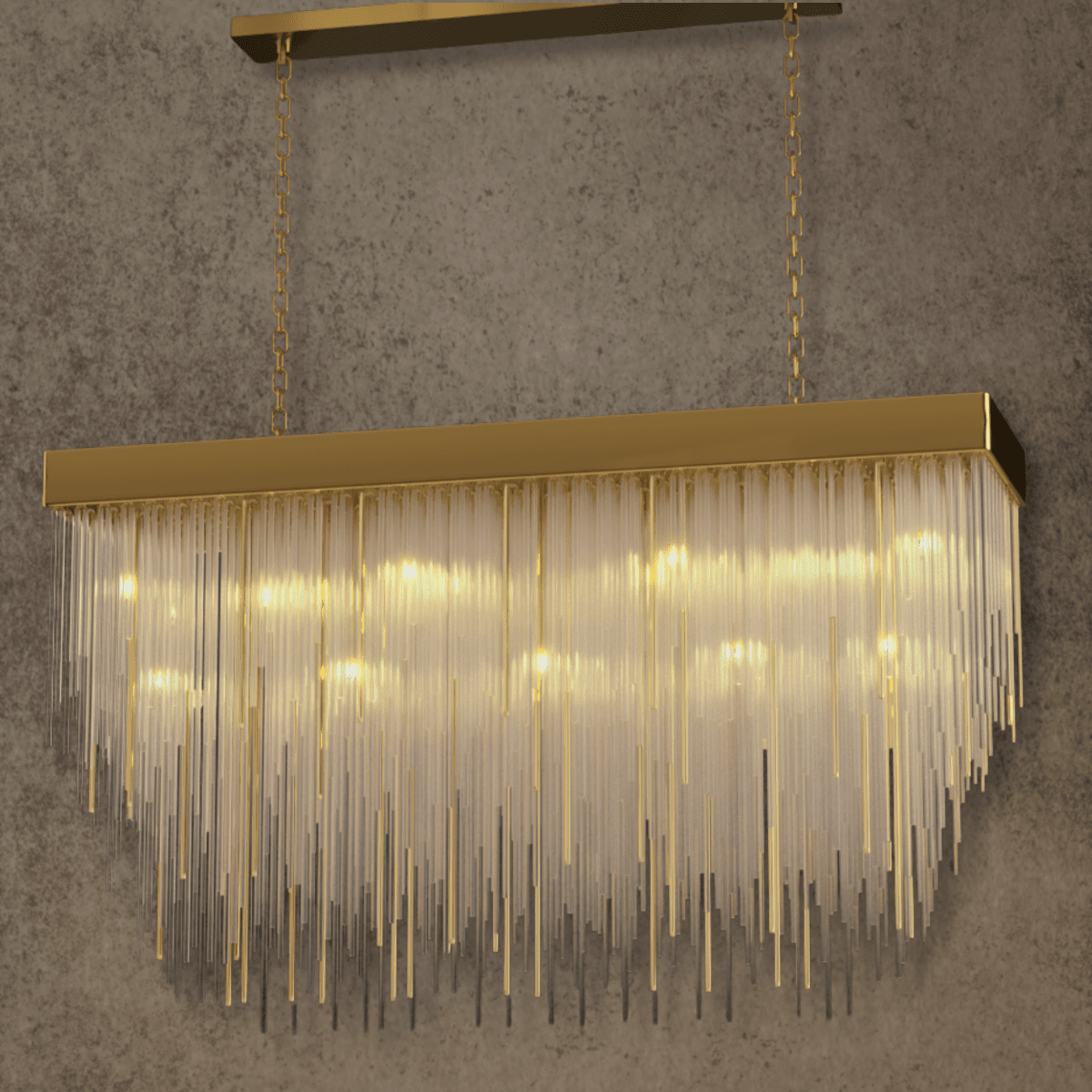 Petra Rectangular Chandelier
