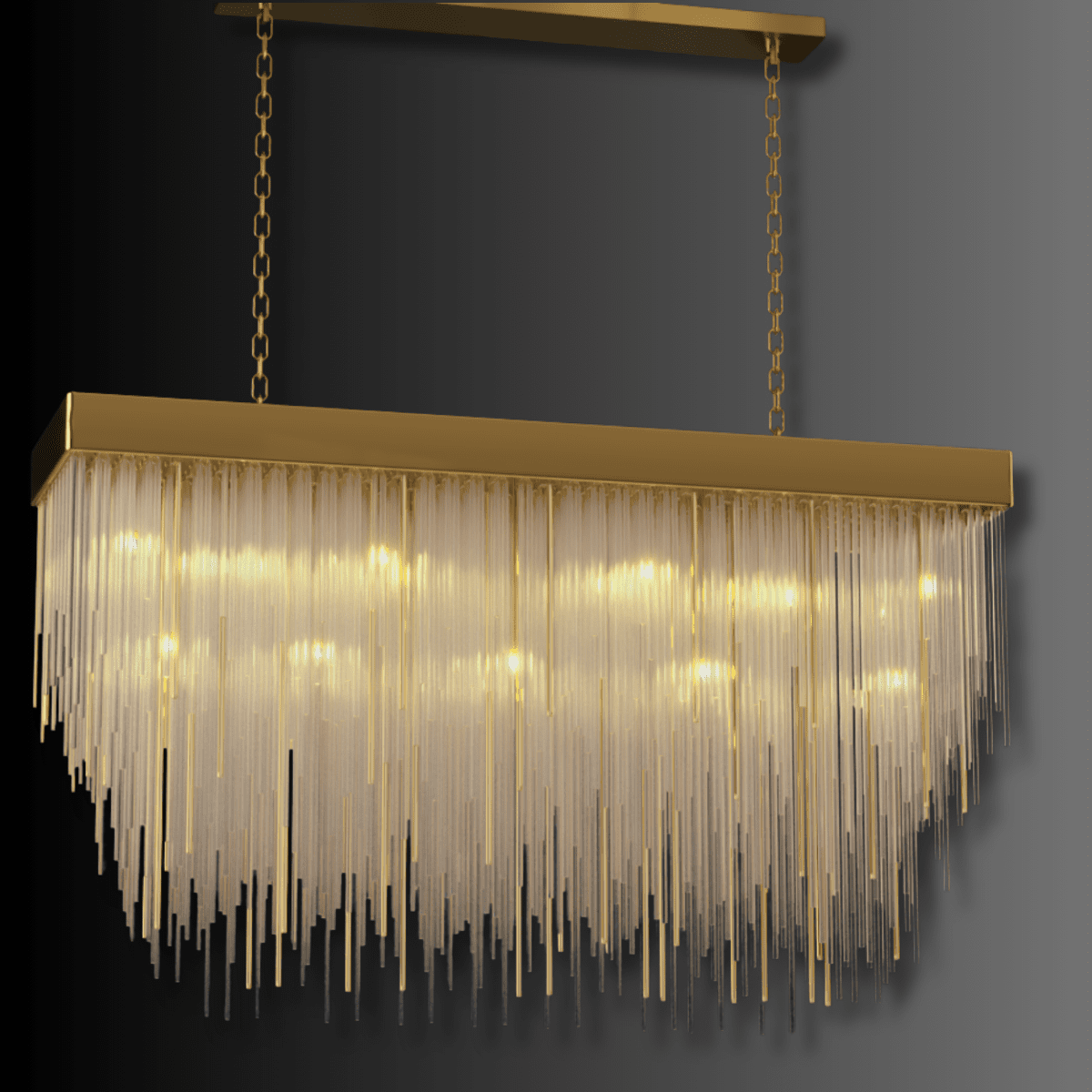 Petra Rectangular Chandelier