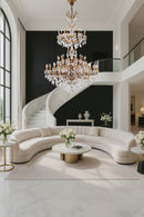 AI created a 3D video of the Imperial Éclat – Grand Tiered Crystal Chandelier