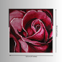 Rosée limited-edition Swarovski crystal artwork measuring 120 cm by 120 cm with architectural frame.