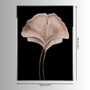 Silent Bloom sculptural wall art dimensions shown at 120 cm (47") wide by 160 cm (63") high.