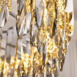 #2020's latest design luxury stainless steel chandelier. code: chn#2020luxcrl099