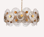 Anemon Luxury frosted crystal chandelier. SKU: hdls#9238ane0008