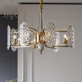 HDLS Lighting Ltd Chandelier Arpina, Modern copper crystal chandelier. SKU:51L512