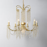 HDLS Lighting Ltd Chandelier Ascella, Stunning luxury, classic crystal gold chandelier. Code: chn#803B38