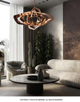 HDLS.Lighting LTD Chandelier Catena, Italian Design pendant Light.