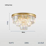 HDLS Lighting Ltd Chandelier Ceiling lamp 60cm Best Designer Chandelier for kitchen, bedrooms and bathrooms. code: chn#38610
