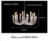 HDLS.Lighting LTD Chandelier D80cm / Warm White CANDELA, creative italian designe 2022 new chandelier.SKU: HDLS#CAND5599