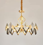 Freya Modern Spanish Copper Design chandelier. SKU:51H93