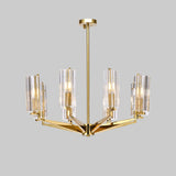 HDLS Lighting Ltd Chandelier Gold / >7 / Dia60xH30cm 8 light, L, Warm White Best Modern Contemporary Design Chandelier For Living Rooms. Code: chn#110392con43
