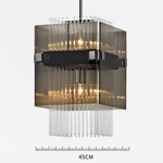 HDLS Lighting Ltd Chandelier L45 X W45CM / Cold White COPA, Postmodern luxury light, created by modern designer.CODE:CHN#LIMA55