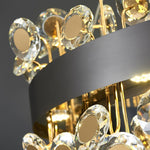 Lilia stunning round luxury chandelier. SKU: hdls#980501