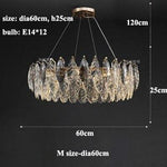 HDLS Lighting Ltd Chandelier M size-dia60cm / 3 lights changeable Lilac elegant designer crystal chandelier. SKU: hdls#75lil09