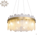 Mirabelle blurry crystal modern chandelier. code: chn#747blumir233