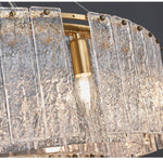HDLS Lighting Ltd Chandelier Nina contemporary frosted crystal chandelier. SKU: hdls#906N989