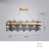 HDLS Lighting Ltd Chandelier oval 80cm Nina contemporary frosted crystal chandelier. SKU: hdls#906N9991