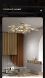 HDLS Lighting Ltd Chandelier PAVONE, Modern LED Chandelier for living room. Code:chn#VJ63MJ