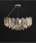 HDLS Lighting Ltd Chandelier PIUME DI PAVONE, NEW 2022 LUXURY CRYSTAL SMOKY CHANDELIER.CODE:CHN#KJM8090