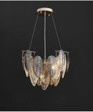 HDLS Lighting Ltd Chandelier PIUME DI PAVONE, NEW 2022 LUXURY CRYSTAL SMOKY CHANDELIER.CODE:CHN#KJM8090