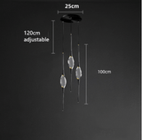 HDLS Lighting Ltd QANDEL, NEW Creative Crystal Pendant Light.