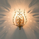 Vintage design crystal wall lamp. SKU: wallamp#9090