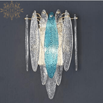 HDLS Peacock Design BLurry Crystal Sonce. Code:wallamp#00321u312