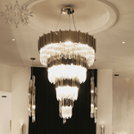 Merrily Extra Large Luxury Chandelier For Living room, and High Ceiling. SKU:chn#lx999986