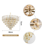 Home Decor Light Store Contemporary & Luxury Fine K9 Crystal Chandelier. Code: chn#19672