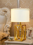 Home Decor Light Store Dia33xH62.5cm / Warm White Luxury Gold+Marble Bedside/table Lamp. Code:tablelamp#50040