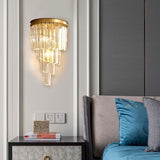 Home Decor Light Store wall lamp Simple Design Luxury Crystal Wall Lamp. Code: wallamp#1919