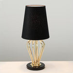 Home Decor Light Store White / Warm White Marble Base Gold Finish Table Lamp. Code:tablelamp#1250
